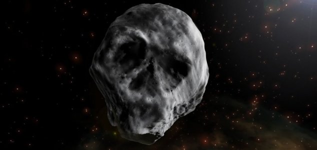 Skull-shaped asteroid set to miss Halloween