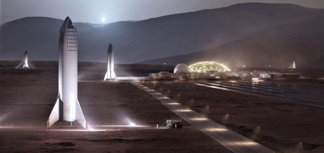 Elon Musk reveals image of ‘Mars Base Alpha’